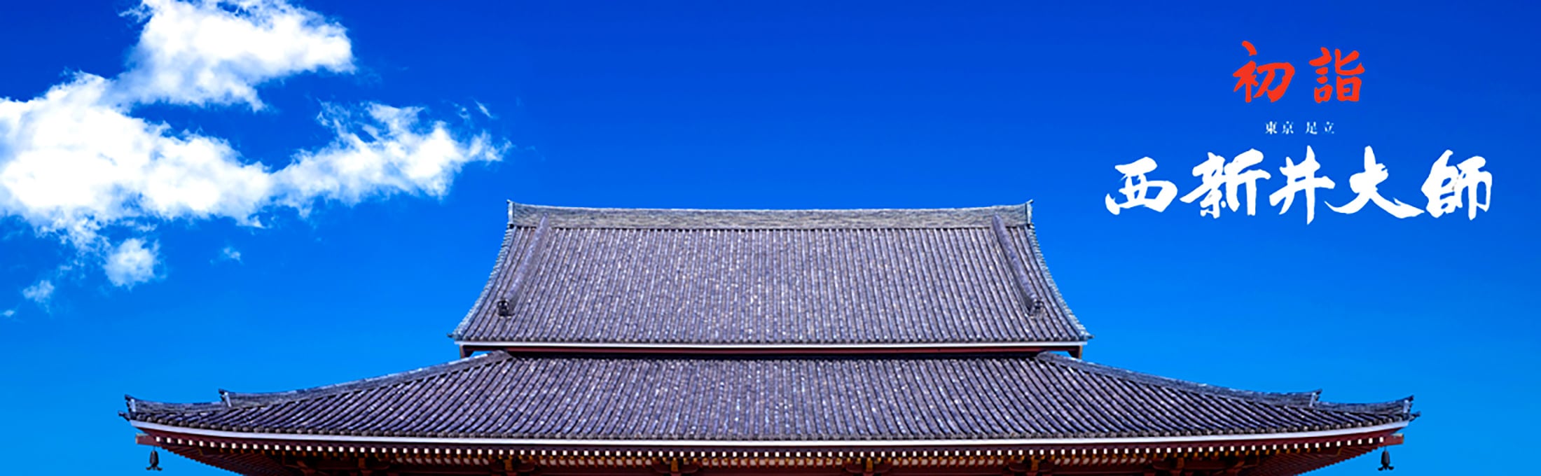 初詣 西新井大師
